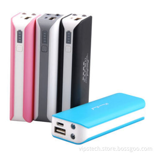 USB mobile phone charger with 5200mAh real capacity, Used for iPhone/Samsung/Nokia